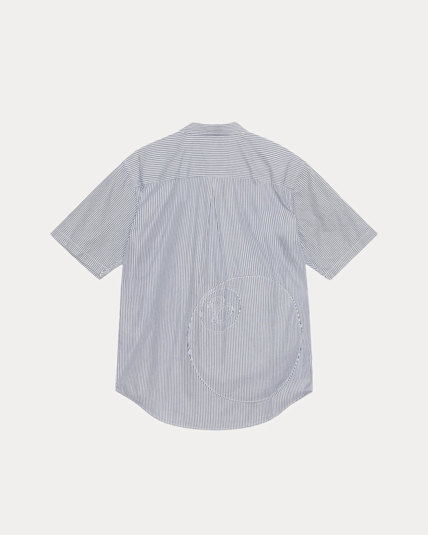 STUSSY BOXY SS SHIRT 8 BALL STRIPE
