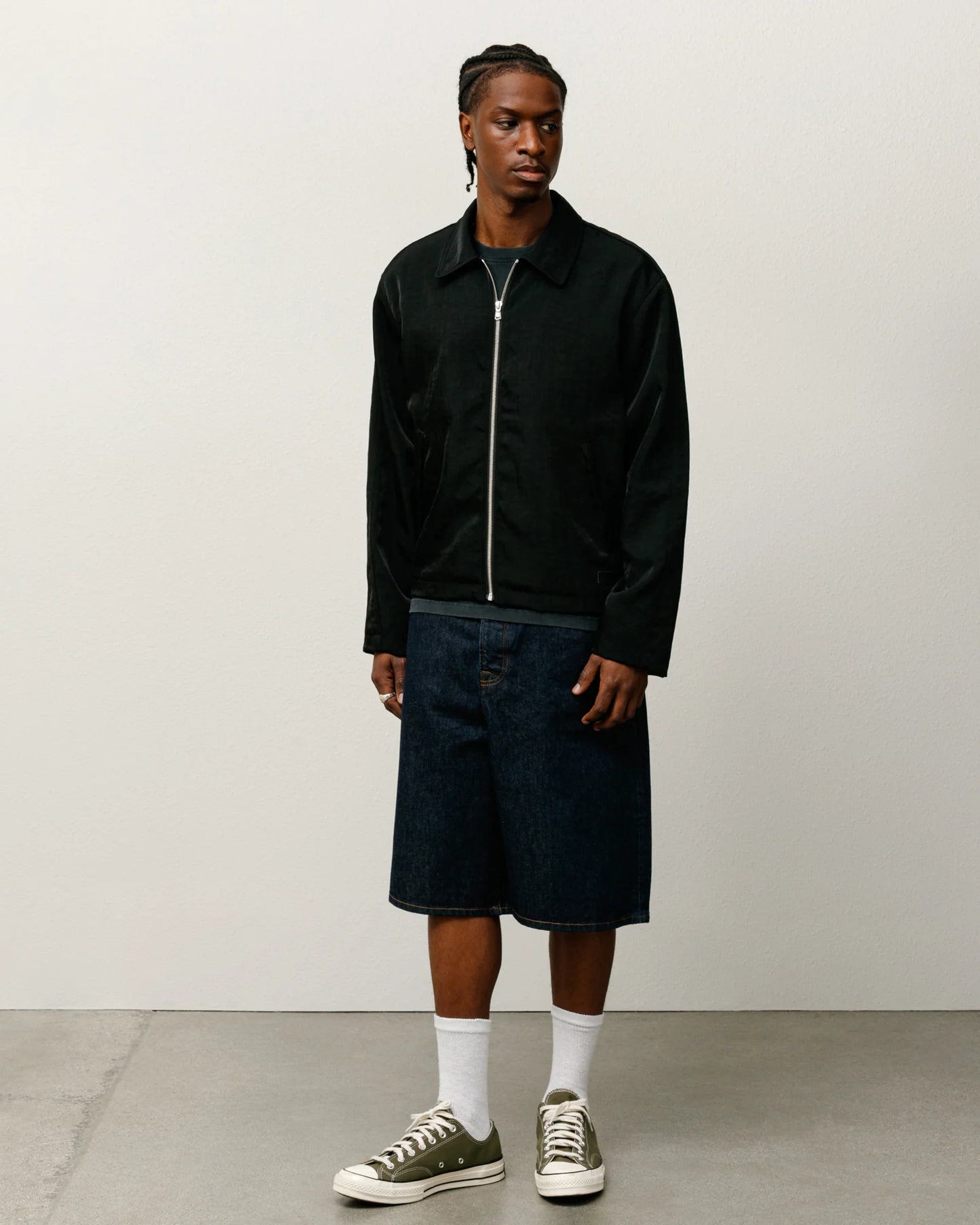 STUSSY SS LINK NYLON CLUB JACKET