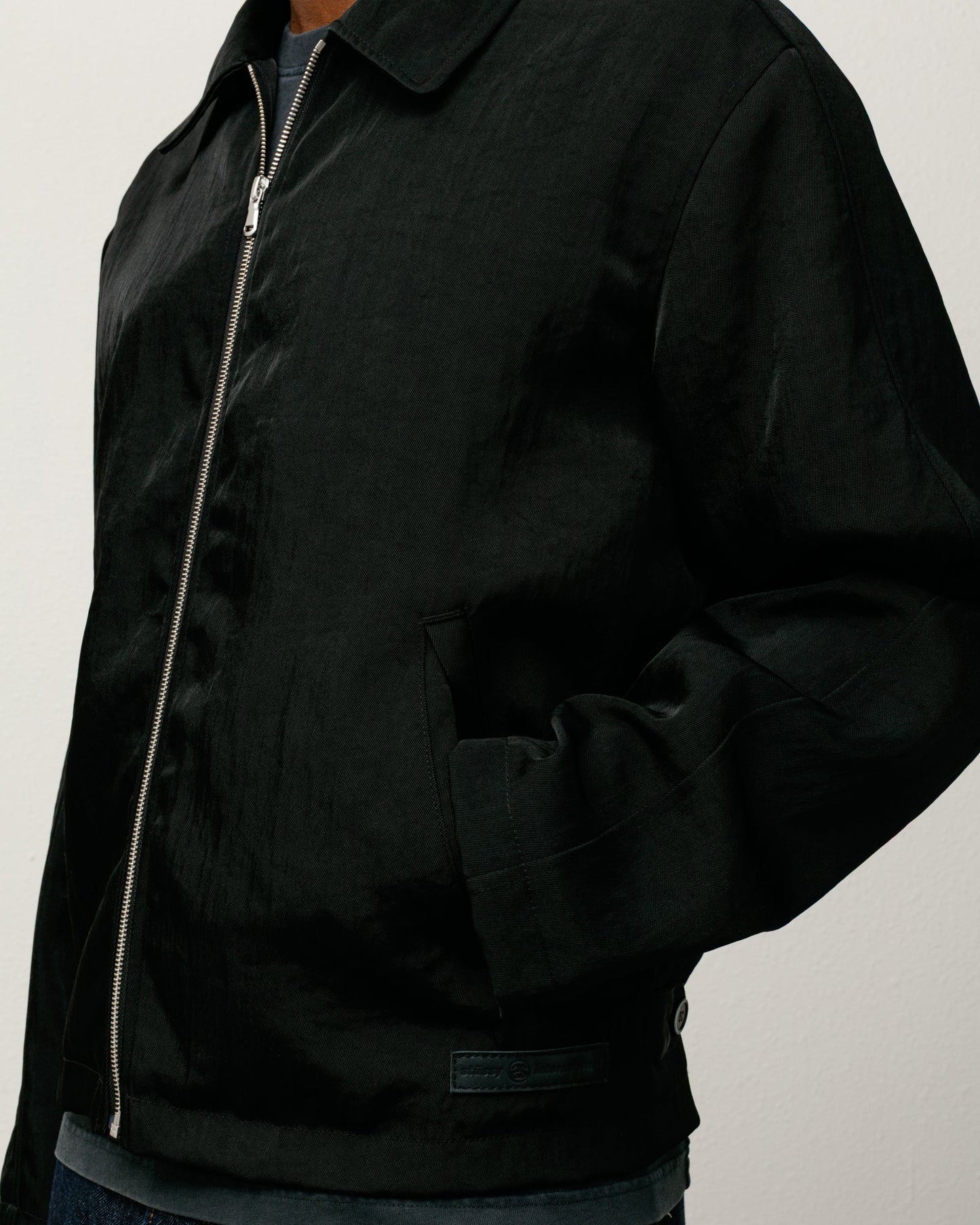 STUSSY SS LINK NYLON CLUB JACKET