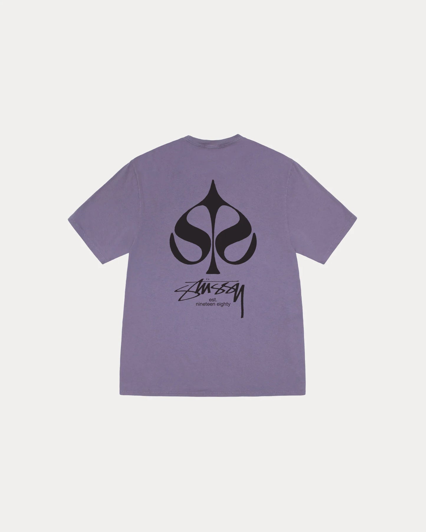STUSSY SPADE TEE PIGMENT DYED