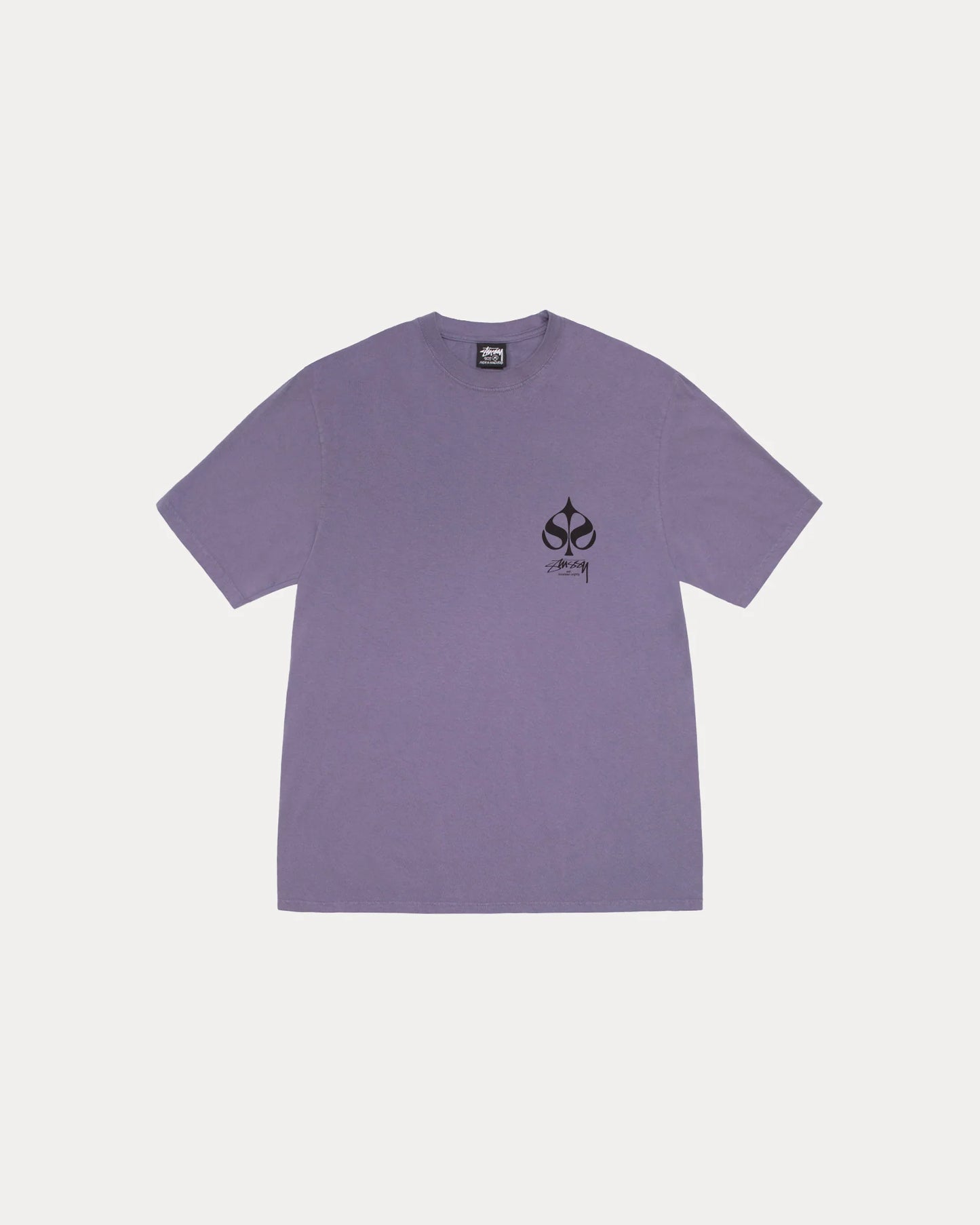 STUSSY SPADE TEE PIGMENT DYED