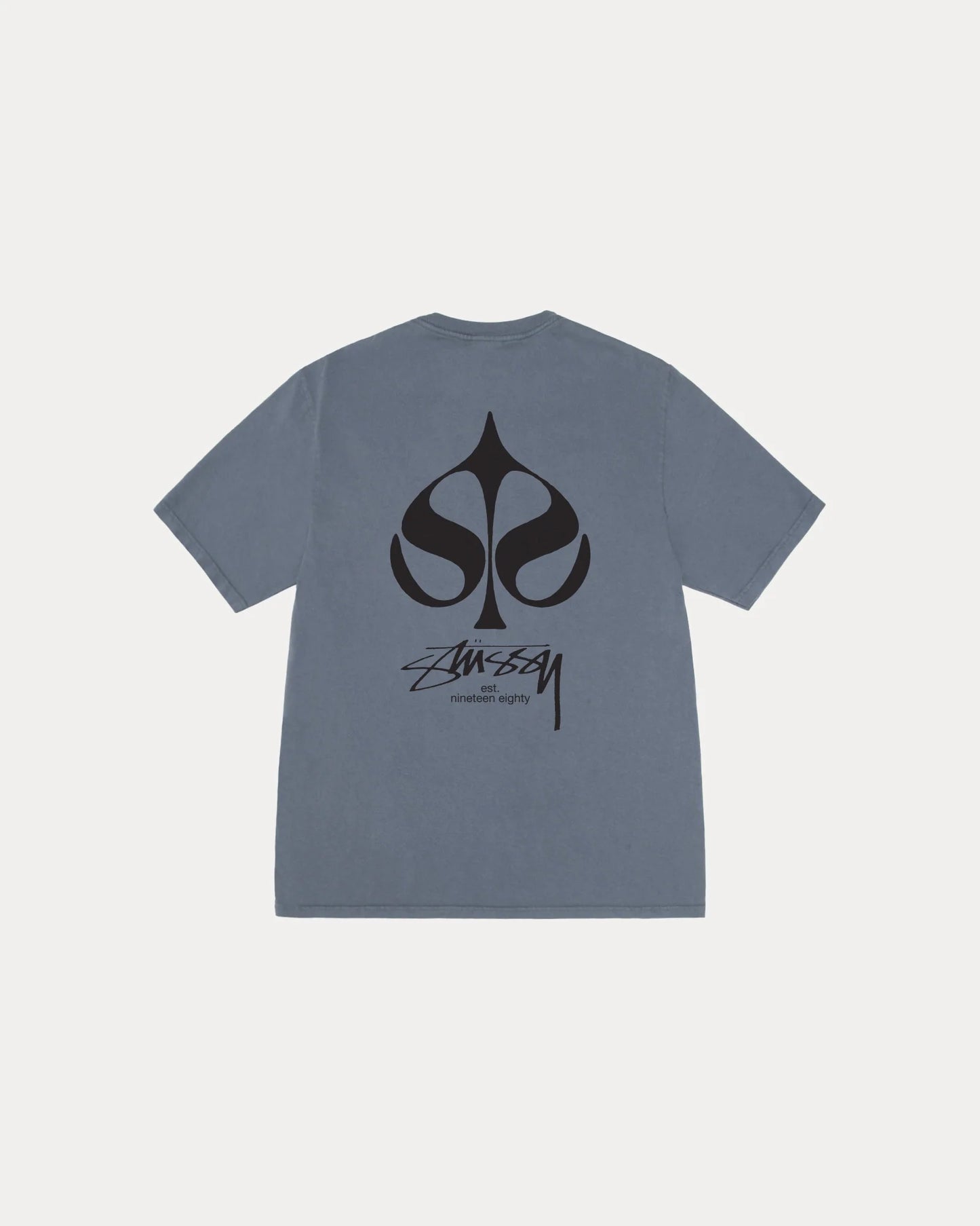 STUSSY SPADE TEE PIGMENT DYED