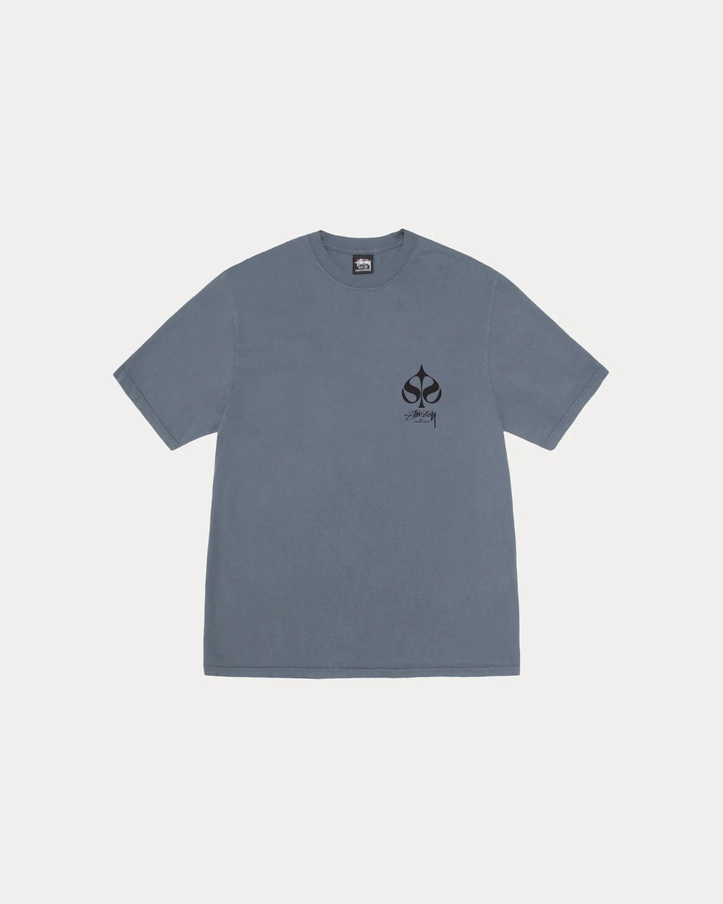STUSSY SPADE TEE PIGMENT DYED