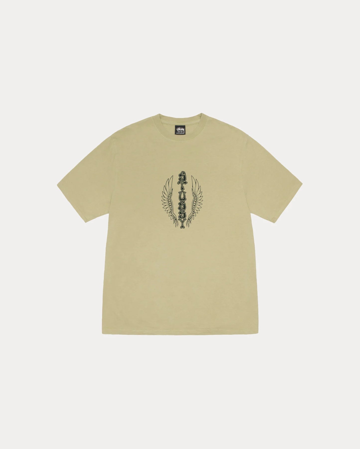 STUSSY WES WINGS TEE PIGMENT DYED