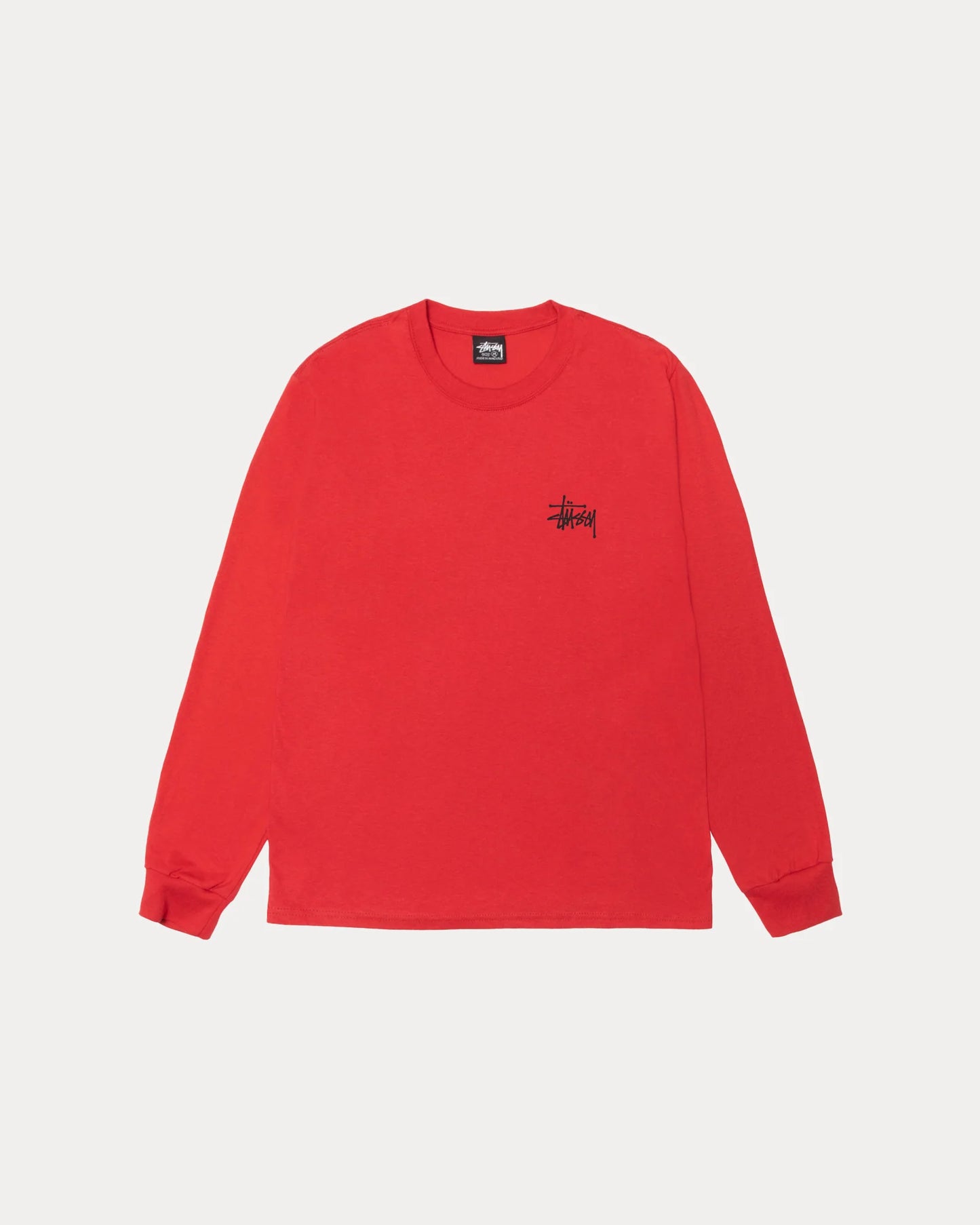 BASIC STÜSSY LONG SLEEVE TEE