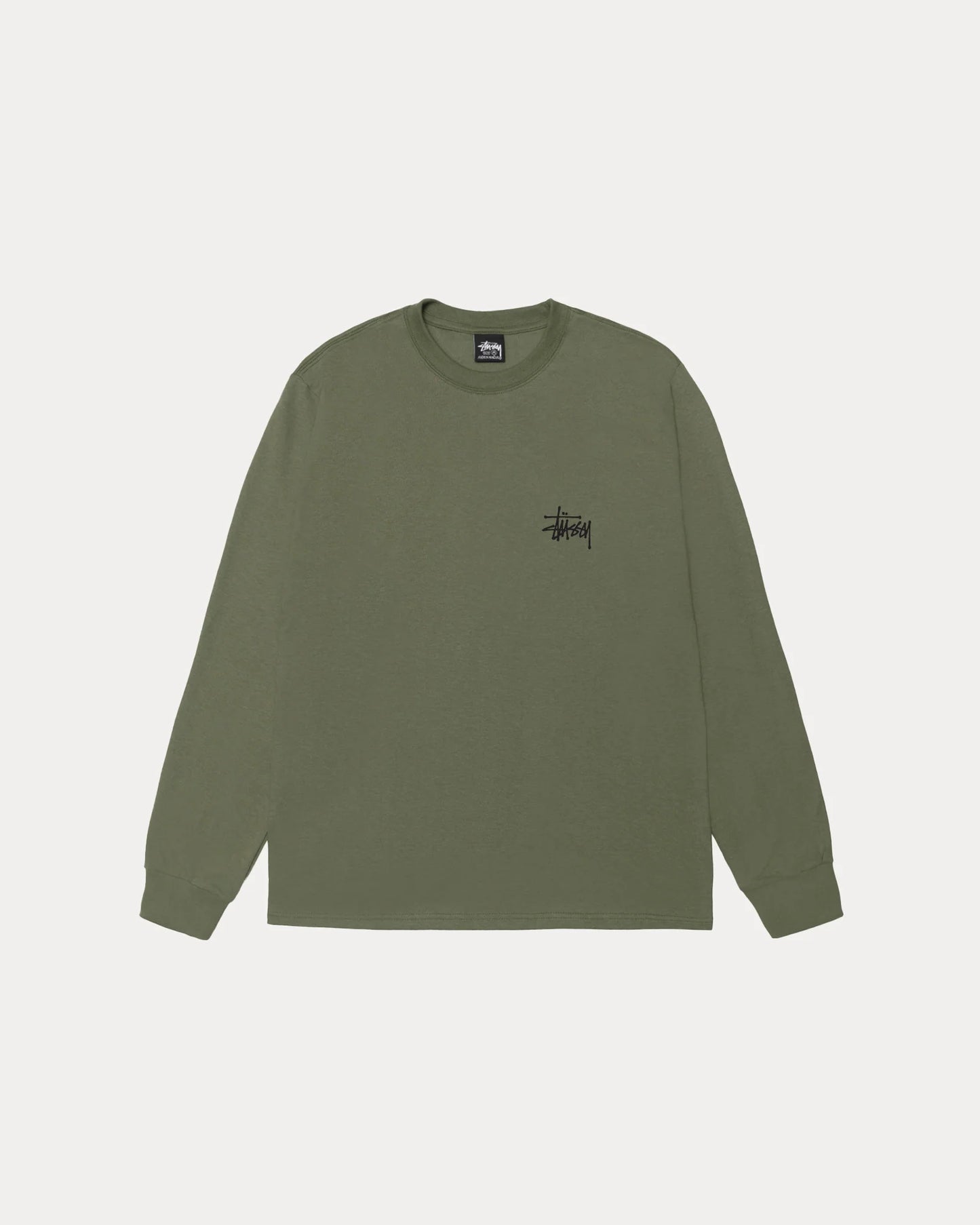 BASIC STÜSSY LONG SLEEVE TEE