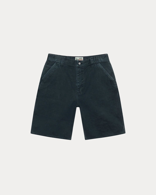 STUSSY WASHED CANVAS WORK SHORT