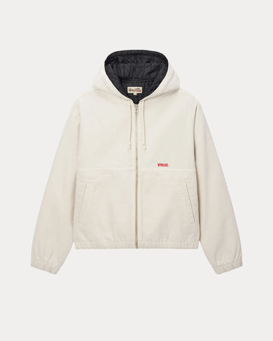 STUSSY INSULATED WORK JACKET CANVAS