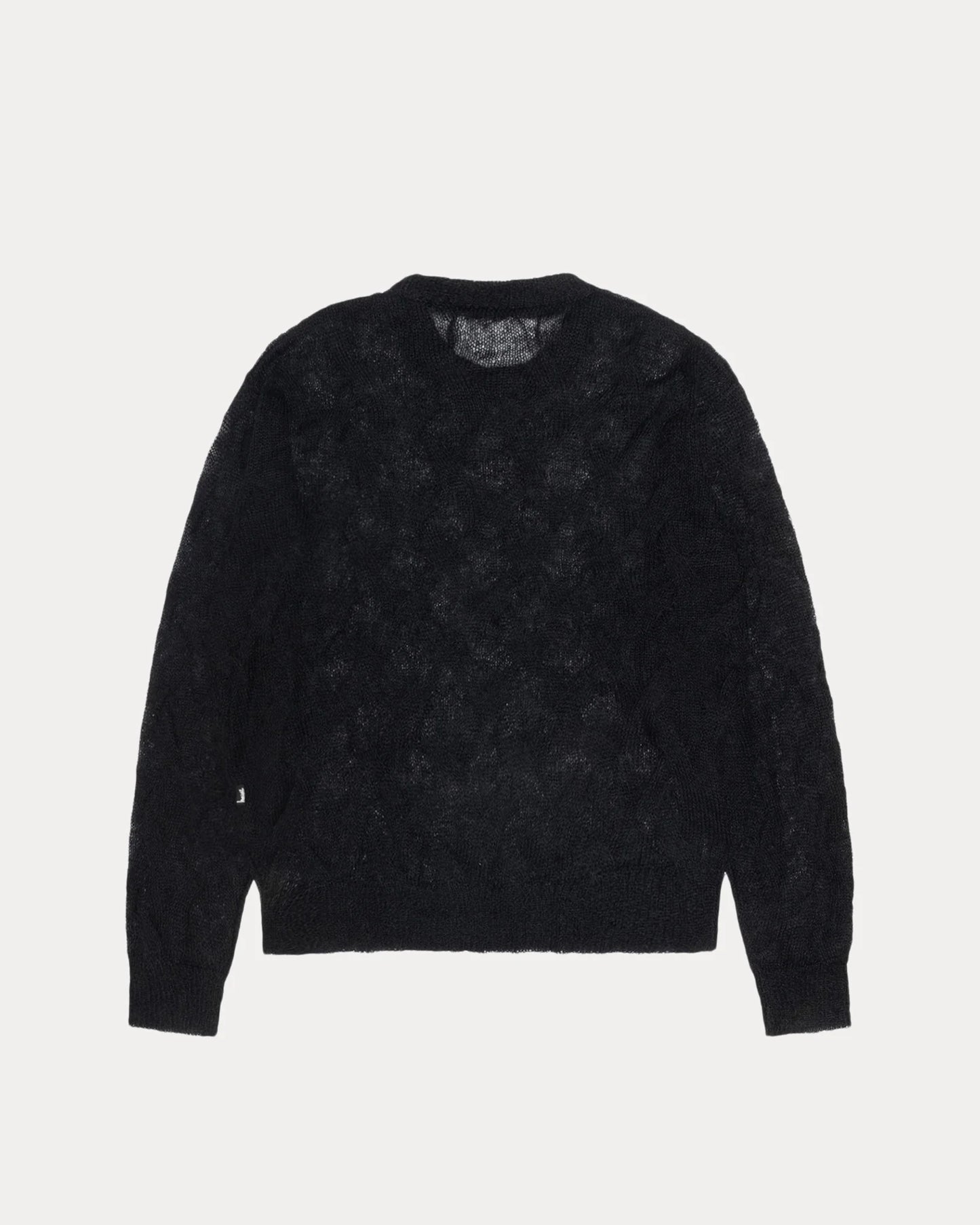 STUSSY LOOSE KNIT CROSS CABLE SWEATER