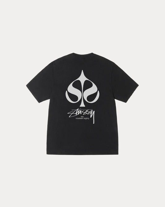 STUSSY SPADE TEE PIGMENT DYED