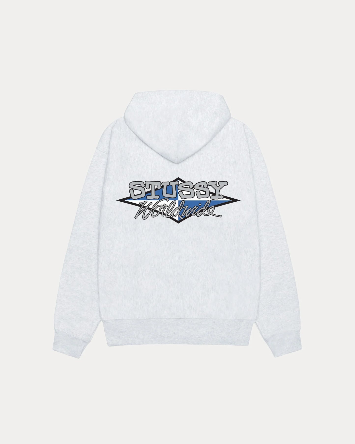 STUSSY WORLDWIDE DIAMOND HOODIE