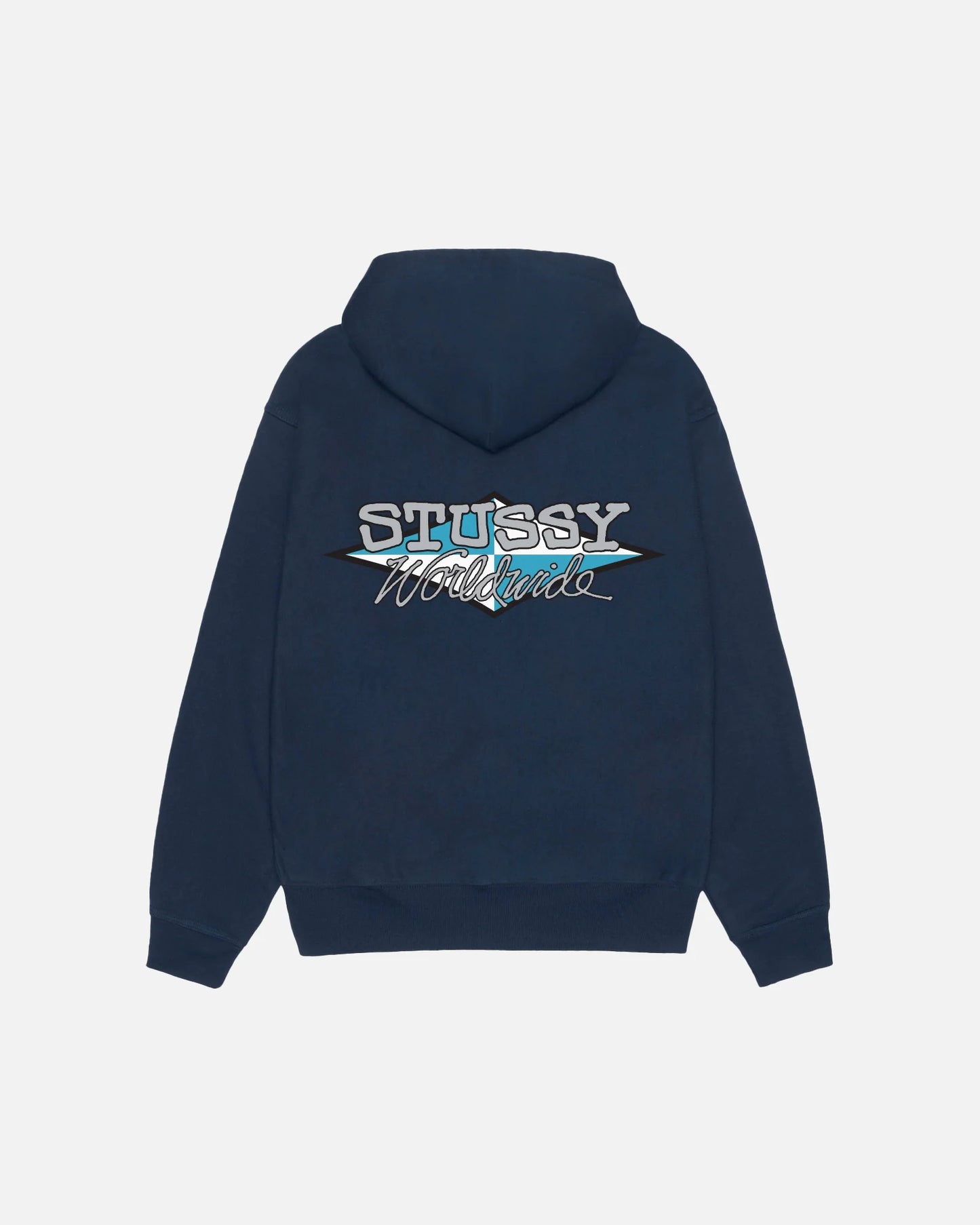 STUSSY WORLDWIDE DIAMOND HOODIE