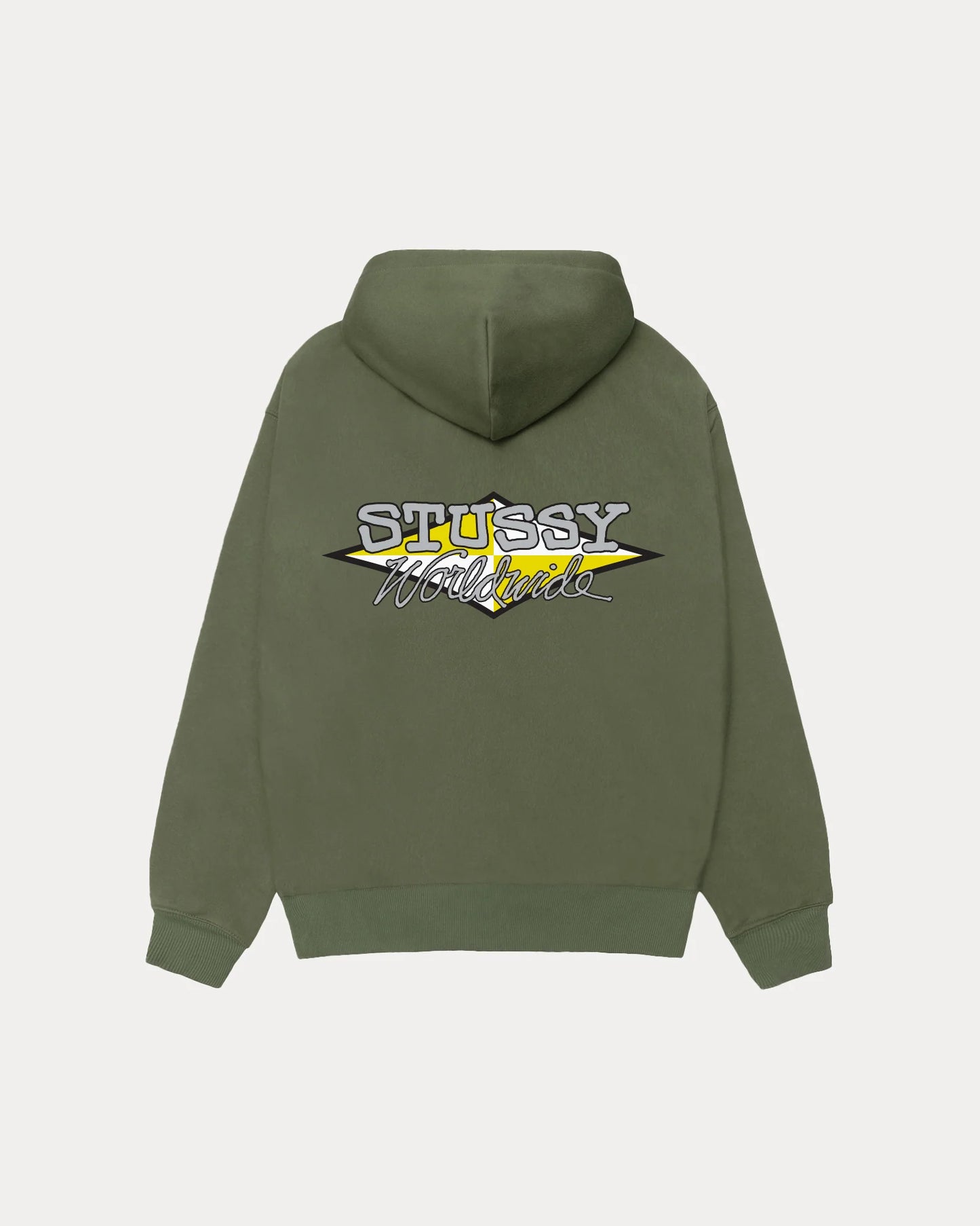 STUSSY WORLDWIDE DIAMOND HOODIE
