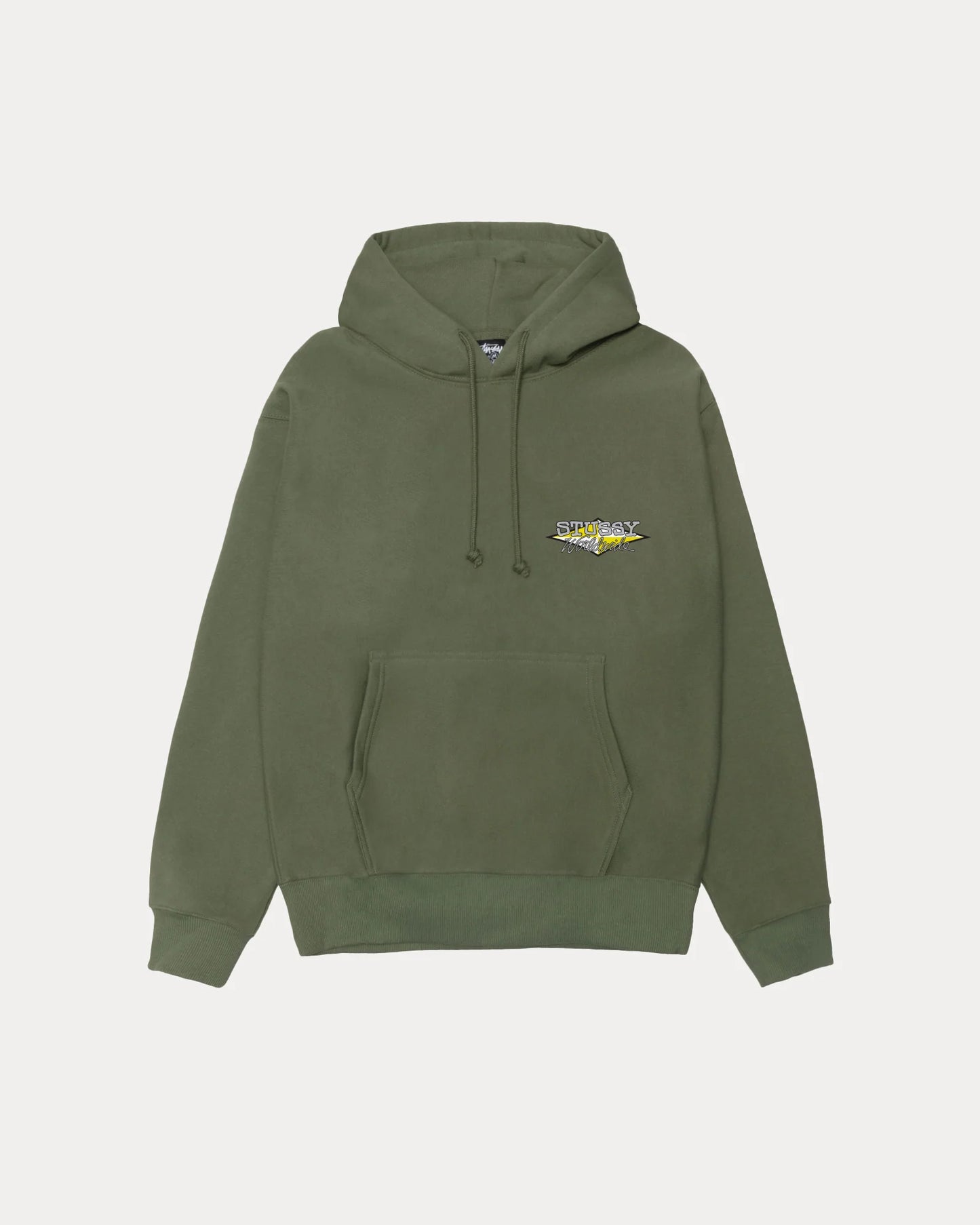 STUSSY WORLDWIDE DIAMOND HOODIE