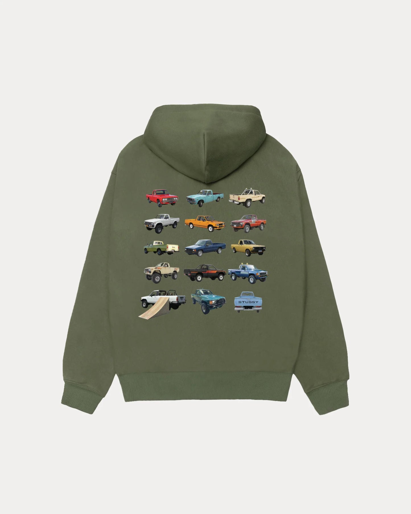 STUSSY PICKUP ZIP HOODIE
