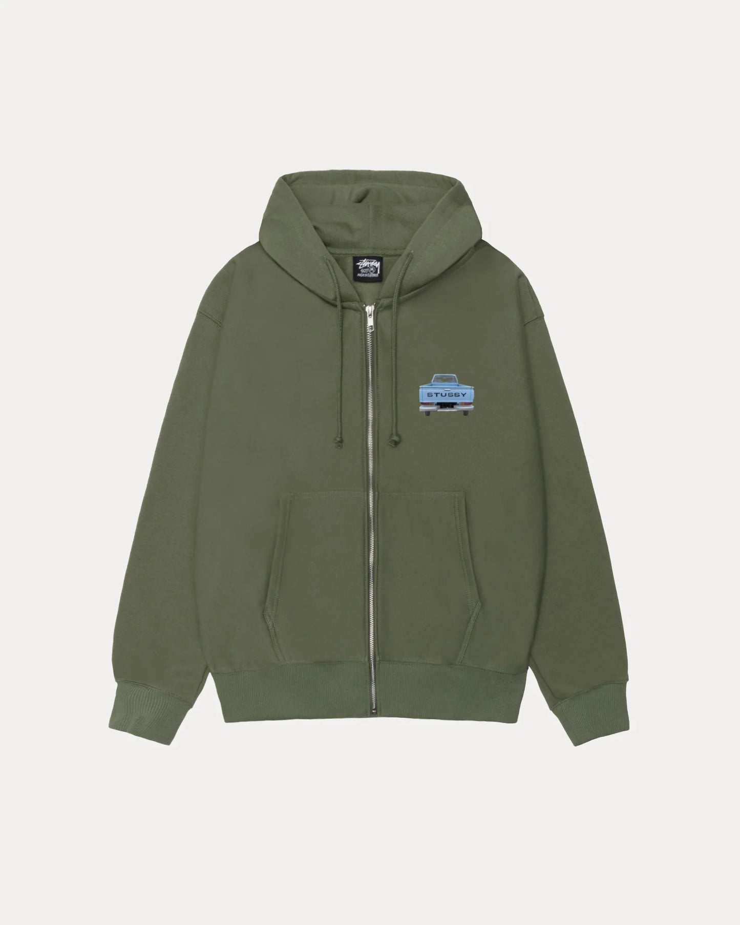 STUSSY PICKUP ZIP HOODIE
